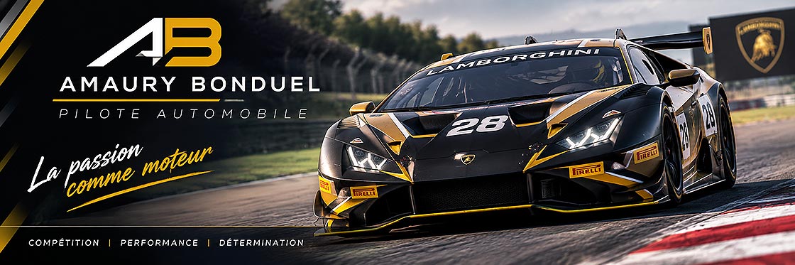 Le pilote automobile Amaury Bonduel